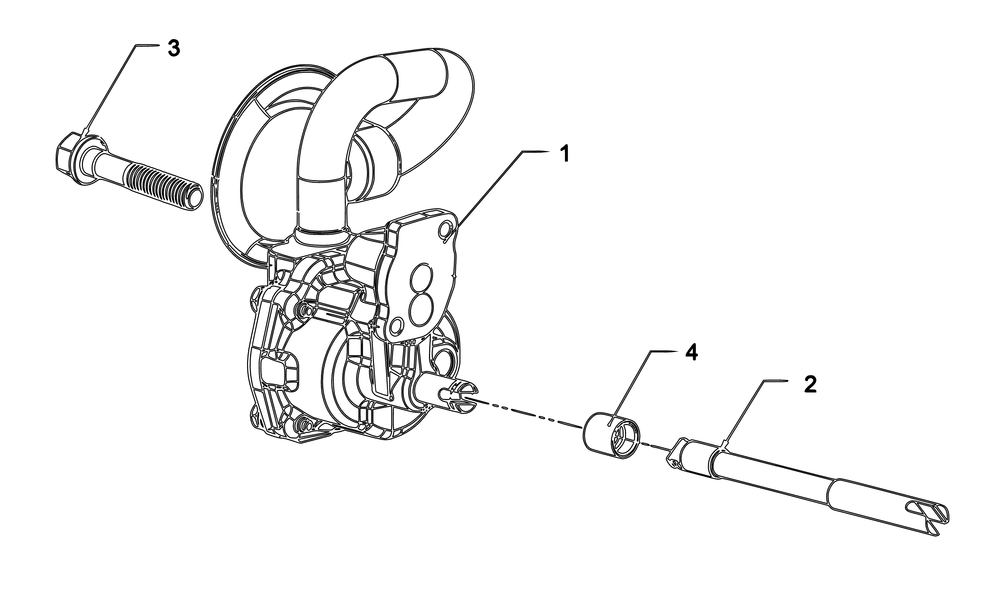 Engine Group - Oil Pump Diagram and Parts List for 076830-04  Briggs and Stratton Generator